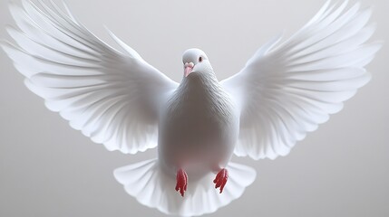 Dove fly with the background of United Arab Emirates flag and wall texture. peace concept. illustration design.