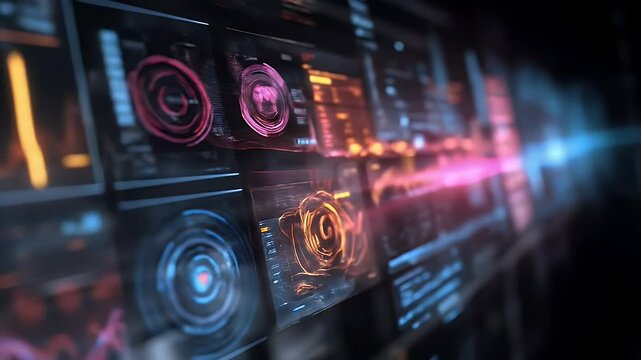 Abstract colorful blurry background design