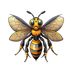 AI Flying Bee: Revolutionizing Pollination with Smart Drone Technology.,. flying bee robot, artificial intelligence bee, robotic pollination bee, smart drone bee, AI bee technology, bee-shaped drone