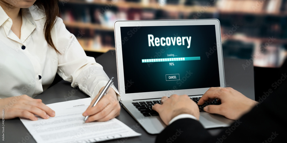 Poster data backup restoration recovery restore data from cloud storage brisk and provide planned network r