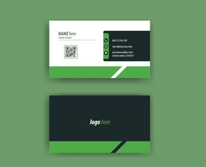 High‑Contrast Black and Neon Fitness Card