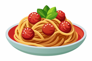 Bolognese Flat Minimalistic Vector Illustration
Watercolor Bowl Of Pasta With Marinara Sauce
Watercolor Pasta Pomodoro Illustration
Hearty Italian Cuisine Vector Illustration
Italian Pasta Noodles Men