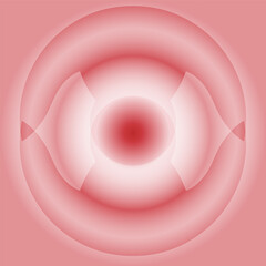 Abstract Radial Gradient Background with Concentric Rings