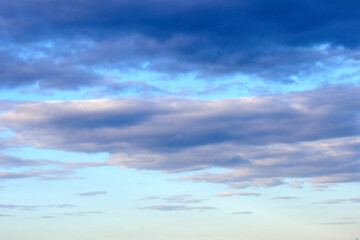 blue sky with clouds