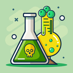 chemical laboratory glassware