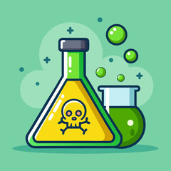 chemical laboratory flask