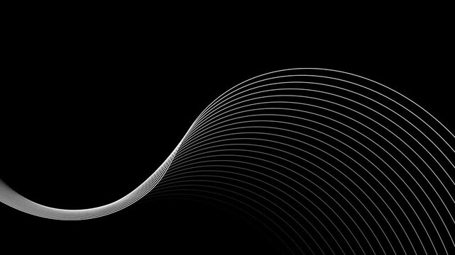 Creative geometric illustration in marble style with gradient. The elegant pattern for art. design of flowing lines and curves created against a dark background