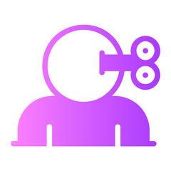 wind up gradient icon