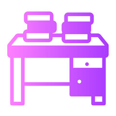 workplace gradient icon
