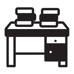 workplace glyph icon