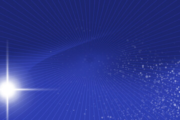 abstract blue background with stars