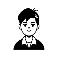 avatar icon, avatar silhouette vector illustration-Editable Vector Art of avatar,avatar vector