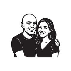 happy family portrait