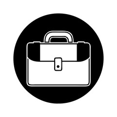 briefcase icon, briefcase silhouette vector illustration-Editable Vector Art of briefcase,briefcase vector