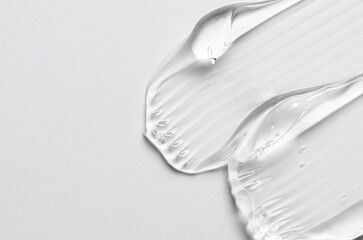 Transparent cosmetic moisturizing gel for body and face