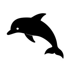dolphin icon, dolphin silhouette vector illustration-Editable Vector Art of dolphin,dolphin vector
