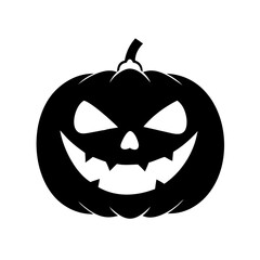 jack o lantern icon, jack o lantern silhouette vector illustration-Editable Vector Art of jack o lantern,jack o lantern vector
