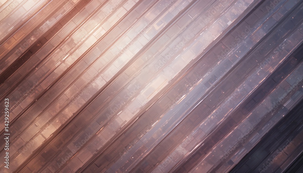 Poster dynamic light reflection patterns abstract art context digital artwork studio setting close-up view 