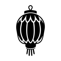 lantern chinese new year icon, lantern chinese new year silhouette vector illustration-Editable Vector Art of lantern chinese new year,lantern chinese new year vector