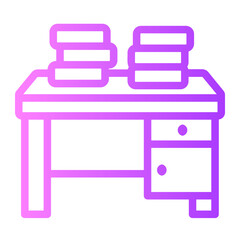 workplace gradient icon