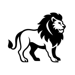 lion icon, lion silhouette vector illustration-Editable Vector Art of lion,lion vector