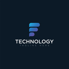 Tachnology logo, tagline here, vector logo