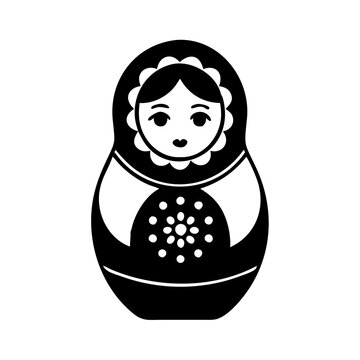 recommend clip art: matryoshka doll russian icon, matryoshka doll russian silhouette vector illustration-Editable Vector Art of matryoshka doll russian,matryoshka doll russian vector