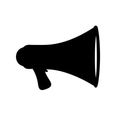 megaphone icon, megaphone silhouette vector illustration-Editable Vector Art of megaphone,megaphone vector