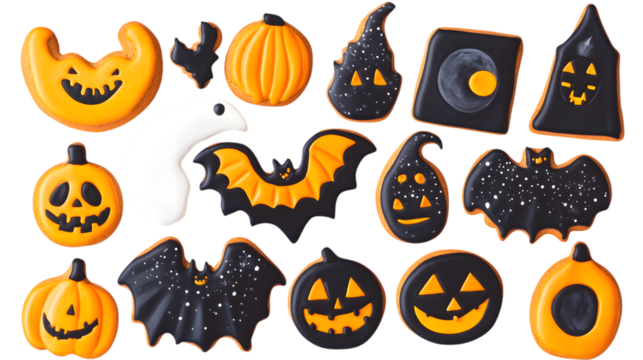 halloween pumpkin set