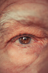 Fototapeta premium Macro Human Eye Close-Up