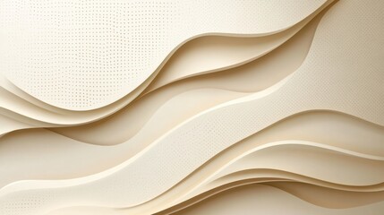 Obraz premium abstract background with soft ecru tones dotted design and eggshell paper texture