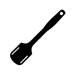 spatula icon, spatula silhouette vector illustration-Editable Vector Art of spatula,spatula vector