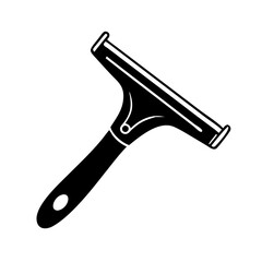squeegee icon, squeegee silhouette vector illustration-Editable Vector Art of squeegee,squeegee vector