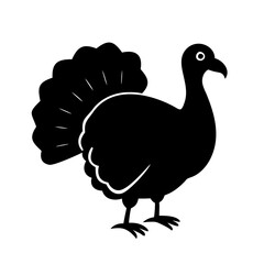 turkey thanksgiving icon, turkey thanksgiving silhouette vector illustration-Editable Vector Art of turkey thanksgiving,turkey thanksgiving vector