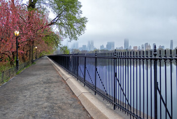 Obraz premium Central Park Reservoir