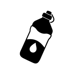 water bottle icon, water bottle silhouette vector illustration-Editable Vector Art of water bottle,water bottle vector