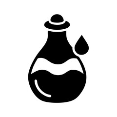 water flask icon, water flask silhouette vector illustration-Editable Vector Art of water flask,water flask vector