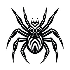 Obraz premium Halloween crab spider vector