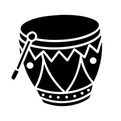 african drum icon, african drum silhouette vector illustration-Editable Vector Art of african drum,african drum vector