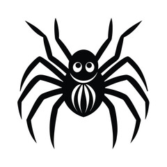 spider on a white background