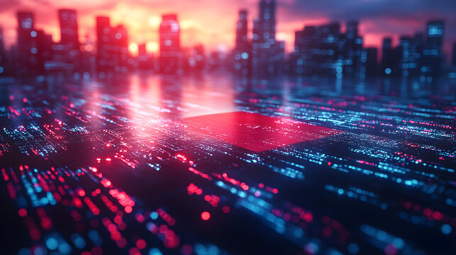 Stock chart overlaying Japanese flag, symbolizing financial trends and market shifts - Powered by Adobe