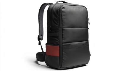 Naklejka premium backpack on a white background