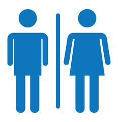 Man and woman icon set. male and female symbol. Girls and boys restroom sign. men and women restroom icon. toilet icon sign symbol. vector illustration.