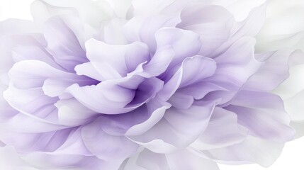 Naklejka premium Exquisite closeup, vibrant flower blossom on pristine white background for stunning visual appeal