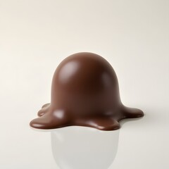 Food Photography Warm Chocolate Melting Stream Spoon Dripping Flowing Mixing Tasty Dark Cooking