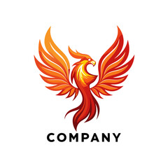 Phoenix logo Design template