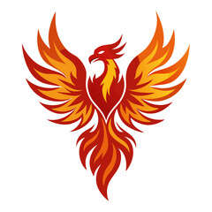 Fototapeta premium Phoenix logo Design template