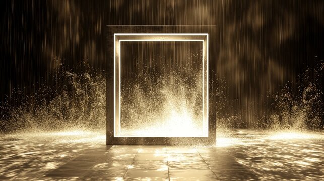 Dynamic animation of software code displayed on screen with professional studio lighting effects