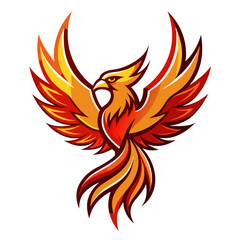 Phoenix logo Design template