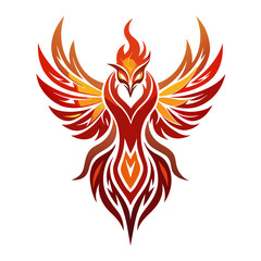 Fototapeta premium Phoenix logo Design template
